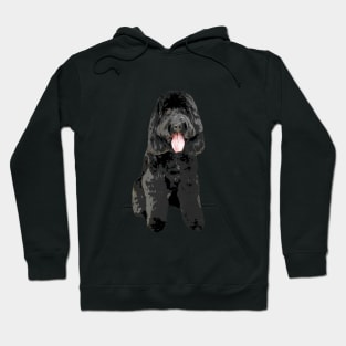 Cockapoo Cockerpoo Black Cutie Doodle Dog Hoodie